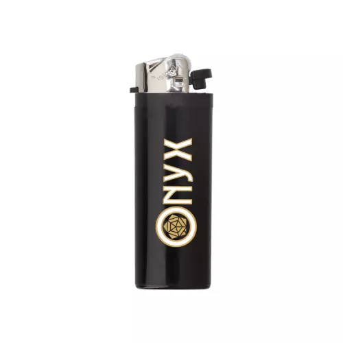 YMN-216 Siyah I-Lighter Mi̇di̇ Taşlı Si̇boplu Çakmak