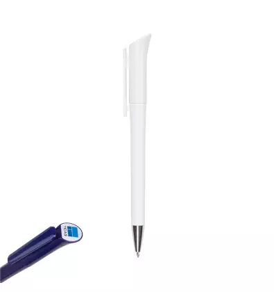 441 Beyaz Plastik Tükenmez Kalem