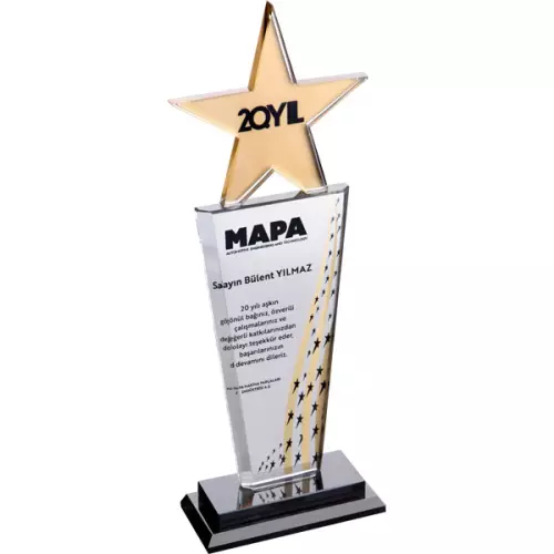 Kristal Plaket