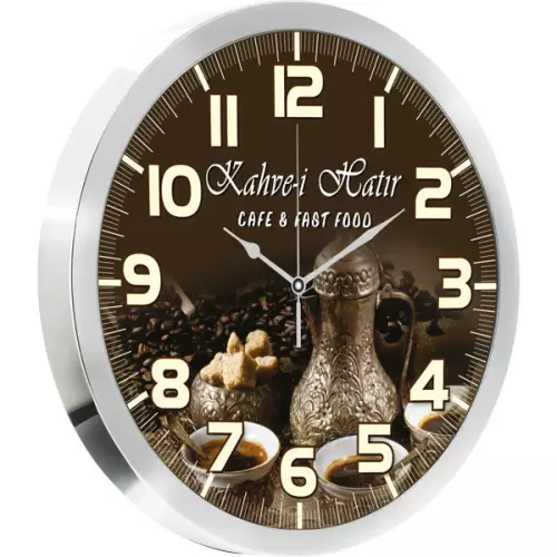 Metal Duvar Saati