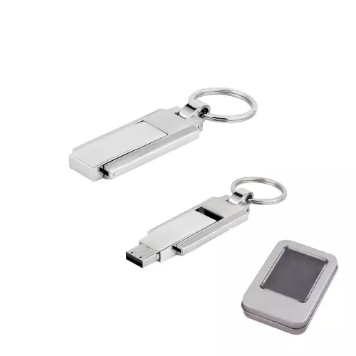 16 GB Metal Anahtarlık USB Bellek